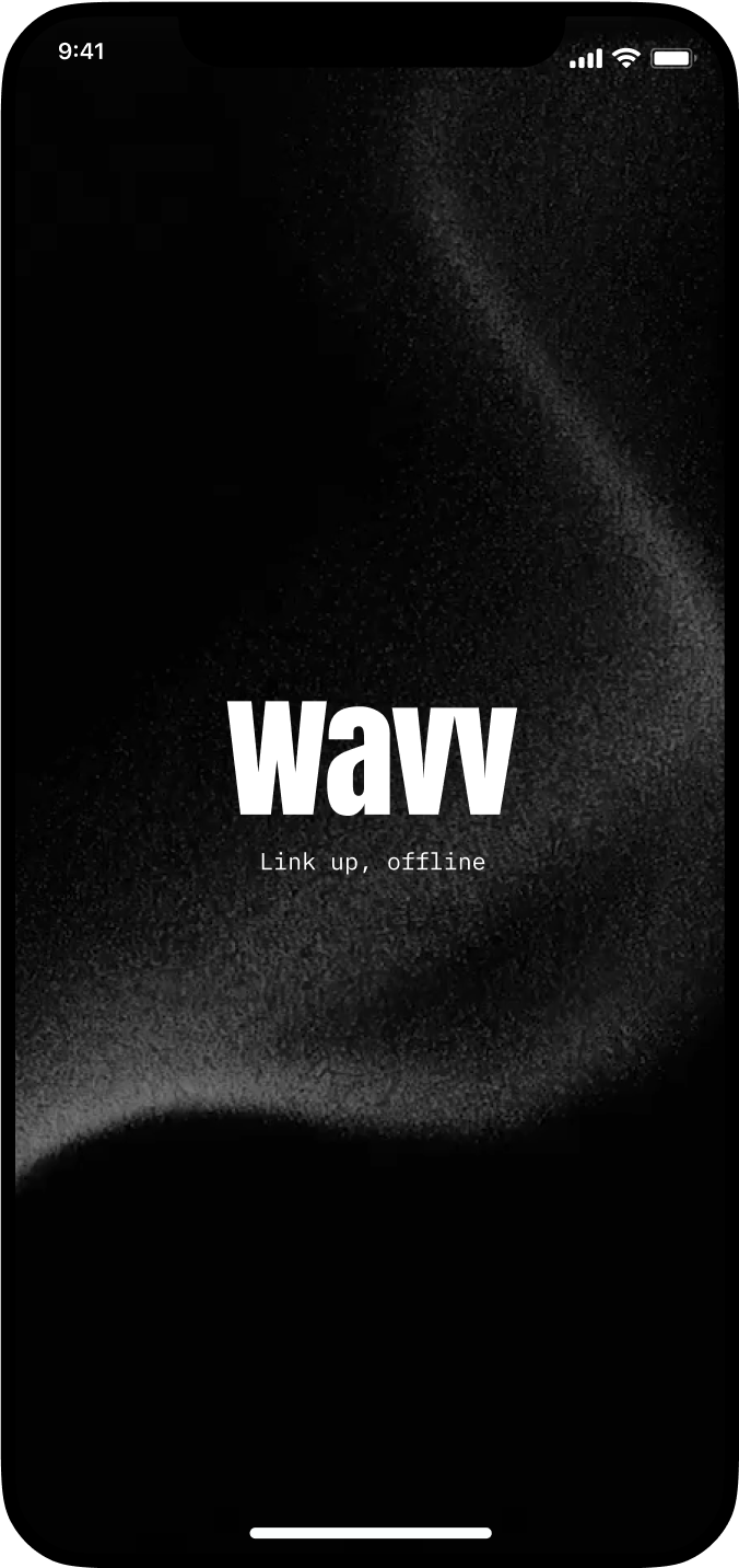 Link up, offline